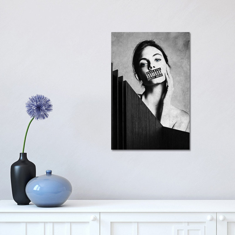 M P A 1 Piece Wrapped Canvas Wall Art, 30.48 cm H x 45.72 cm W