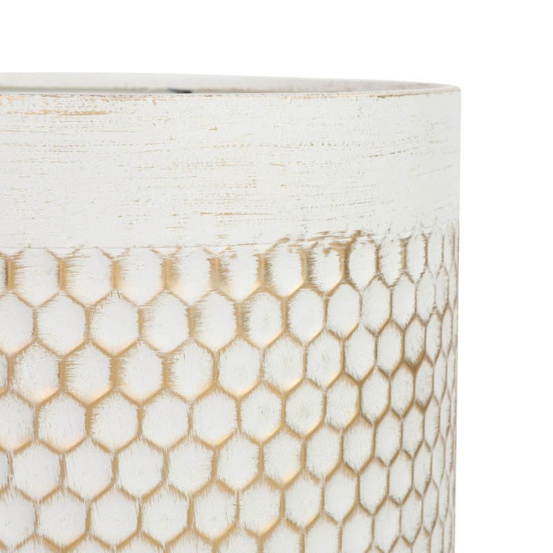Ensemble de pots de fleurs d'intérieur en métal Acker