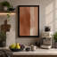 Warm Earth Stripes Minimalist - Wrapped Canvas-1814718250-1814718253