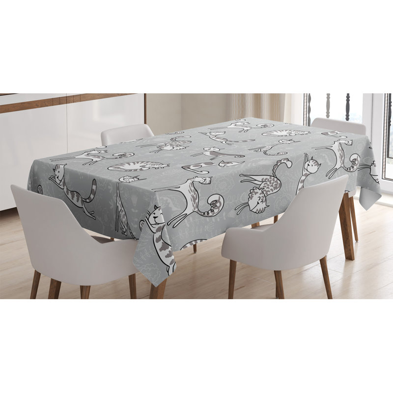 Dining Room Kitchen Tablecloth, 84" L x 60" W