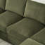 Canapé modulaire à assise profonde avec repose-pieds-1592966942