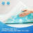 3 Inch Gel Memory Foam Mattress Topper  Cooling Mattress Thick Pad Swirl Infused Bed Topper Ventilated Breathable, -752836611-752836613