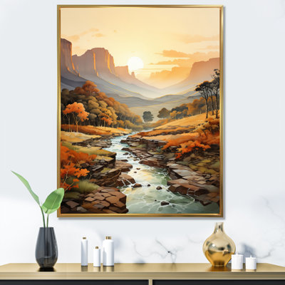 " Minimalist Landscape Of The Drakensberg II "