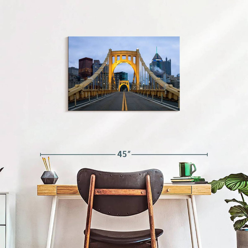 Mehar Roberto Clemente Bridge, 20" H x 30" W