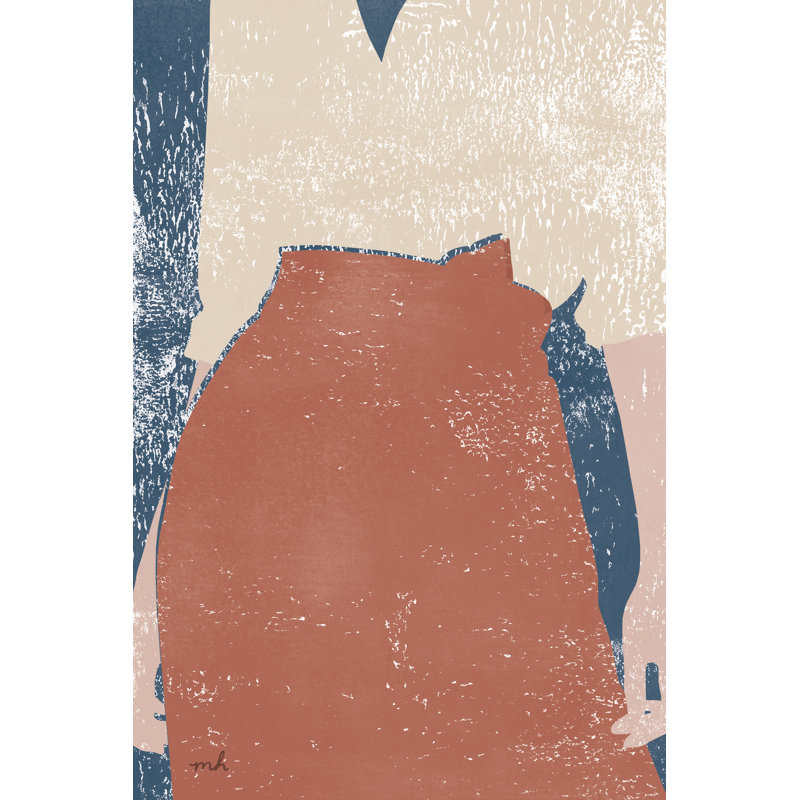 «Casual IV» par Moira Hershey, reproduction sur toile tendue, H 30 po x l 20 po