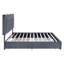Lit plateforme tapissier avec rangement-68620220-68620221