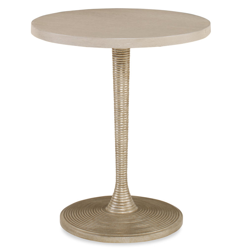 Coil Solid Wood End Table