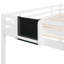 Twin Loft Bed With Slide And Blackboard