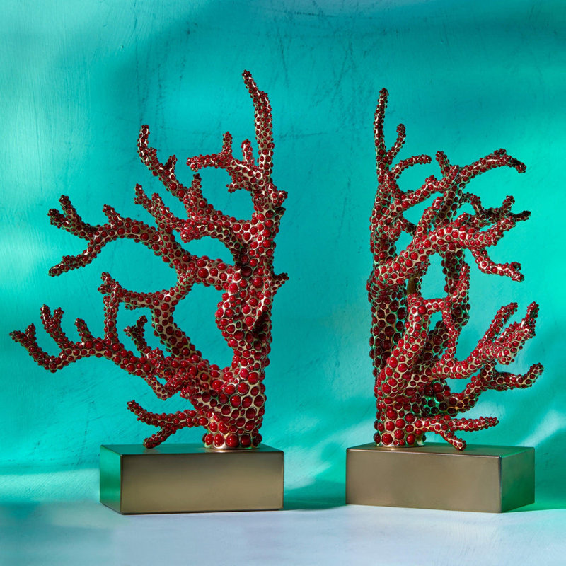 Coral -Bookend