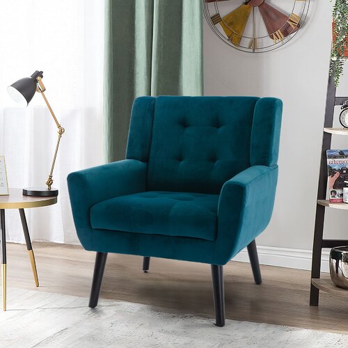 Brown Accent Chairs You'll Love | Wayfair