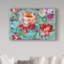« brillante floral medley », reproduction de peinture à l’acrylique sur toile tendue-31870480