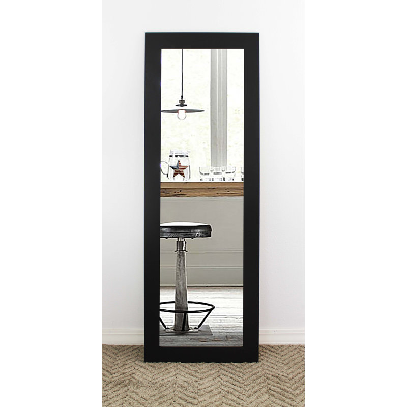 Conah Leaning Mirror, Black
