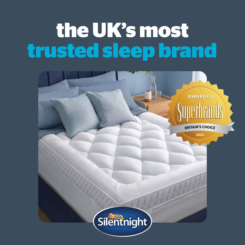 Silentnight Airmax 1000 Breathable Mattress Topper, Kingsize (5')