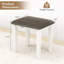 Ensemble de 2 tabourets de coiffeuse en similicuir pour salon de maquillage et salon