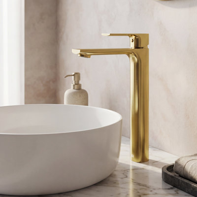 Norfolk 11" H Single Handle Vessel Sink Bathroom Faucet