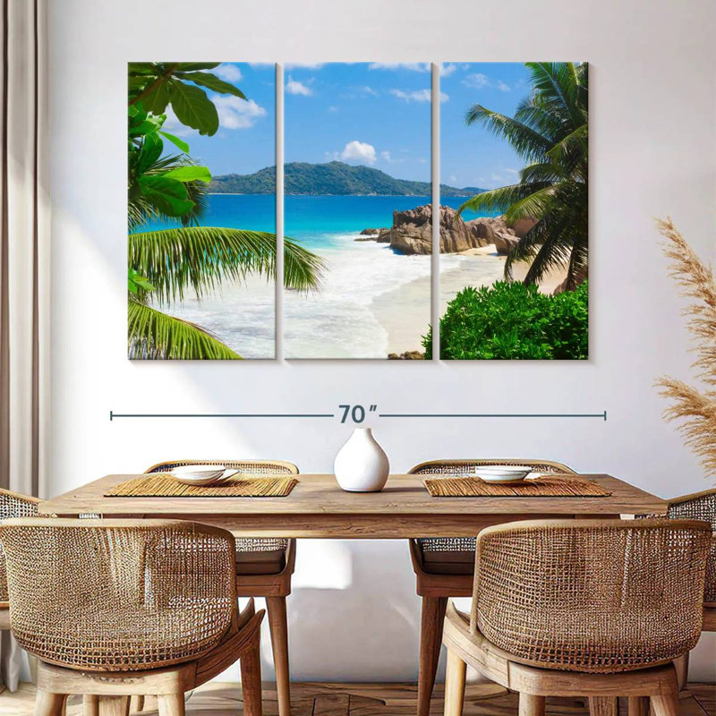 Gillard Scenic Caribbean Beach, H 42 po x l 65 po