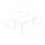 Dolins Oak Solid Wood Dining Table-484515349-484515347