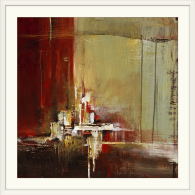 Glorieta City with Color I' by Terri Burris Painting Print