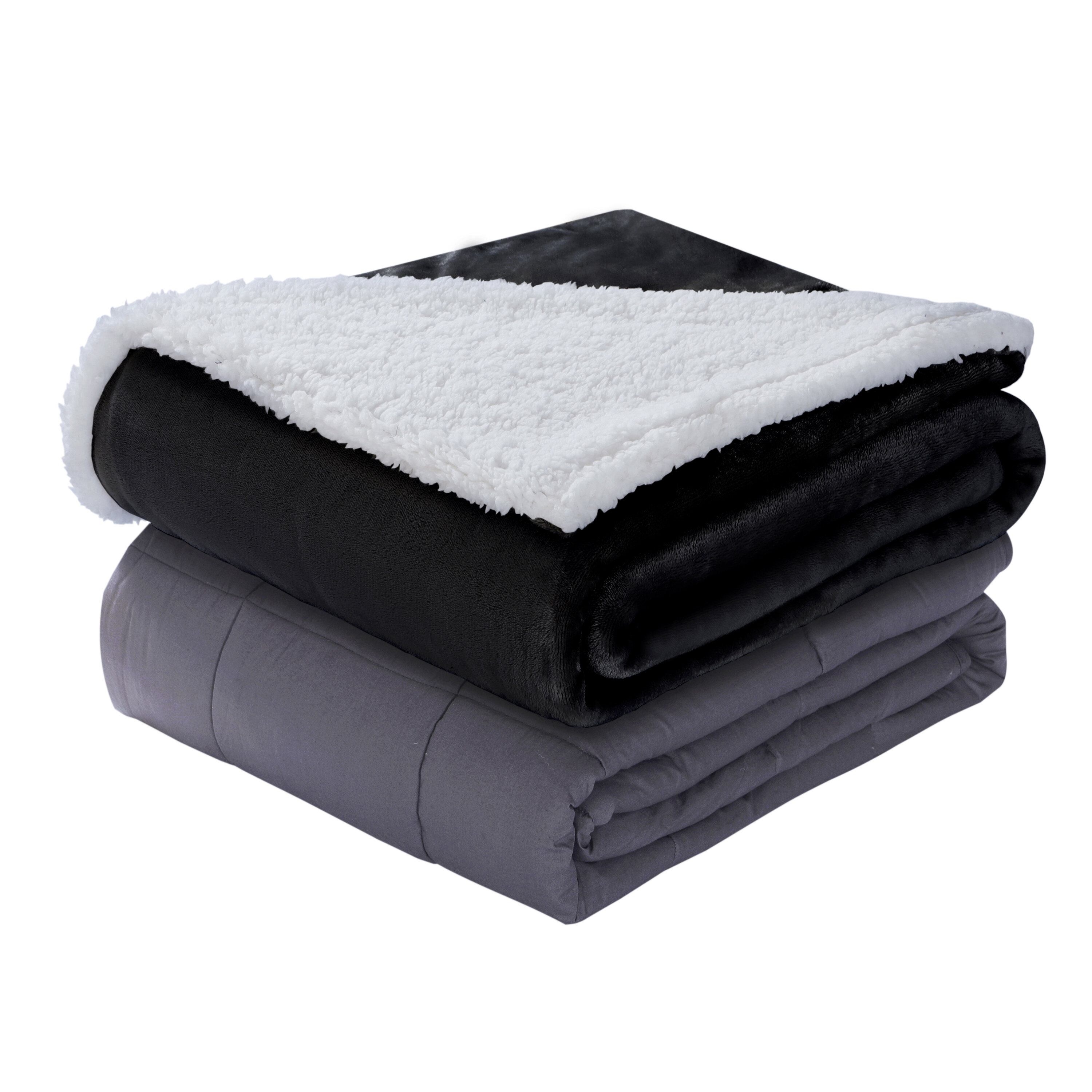 Weighted discount sherpa blanket