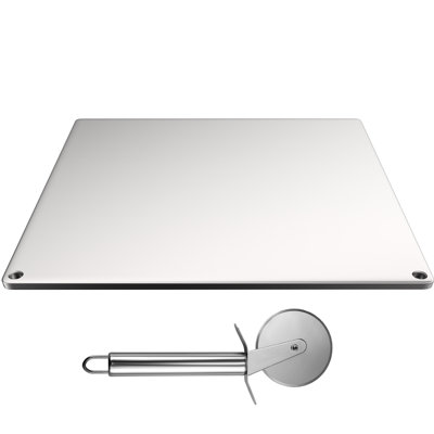 VEVOR Non-Stick 2 -Piece Steel 14.2 in. Pizza Kit