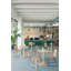 Torsion Square Solid Oak Dining Table-45214068