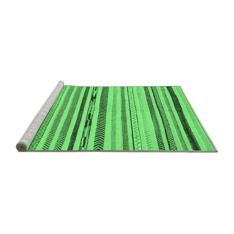 Alzbetka Washable Geometric Indoor Rug, Square 8'