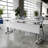 Commercial Nesting Flip Training Table With Steel Frame And T-Legs-925743157-925743155