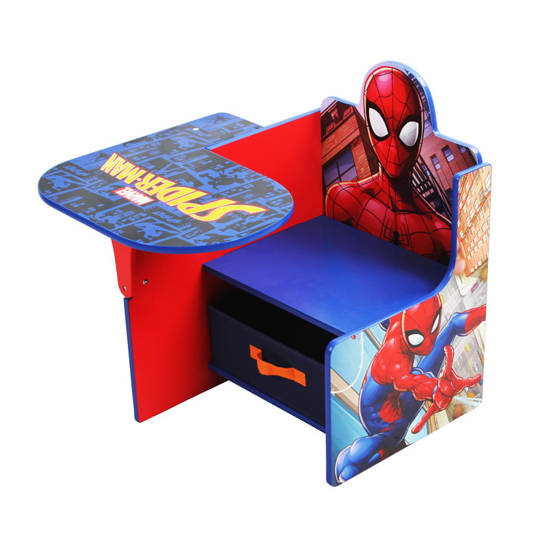 Marvel Spider-Man Chair Desk with Storage Bin