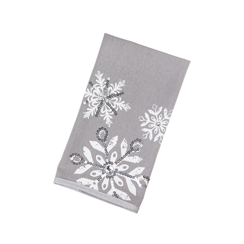 Cotton Embroidered Tea Towel Kitchen Towel