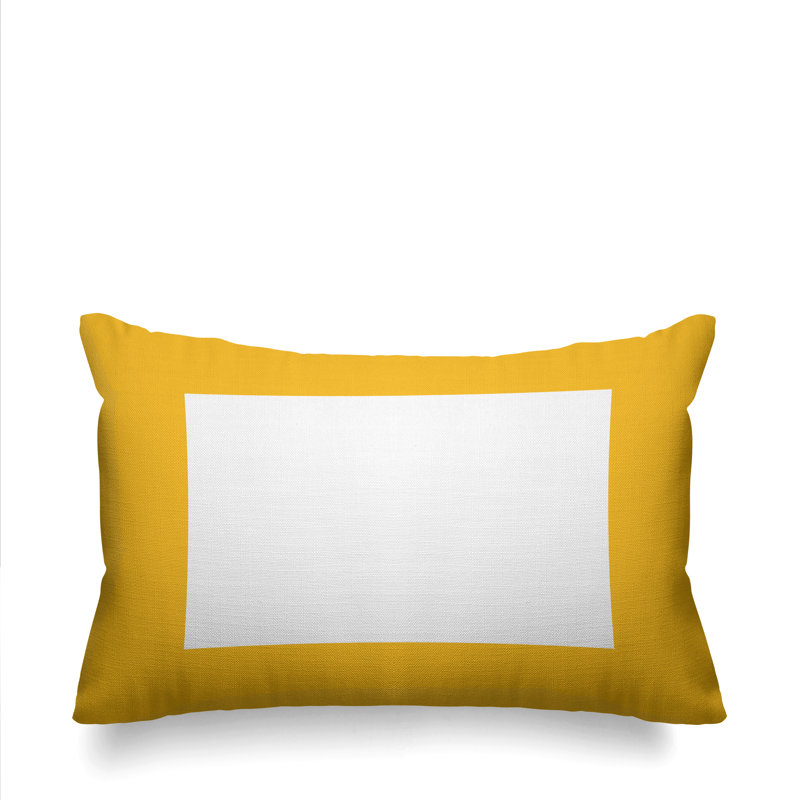 Coussin Luella, Jaune