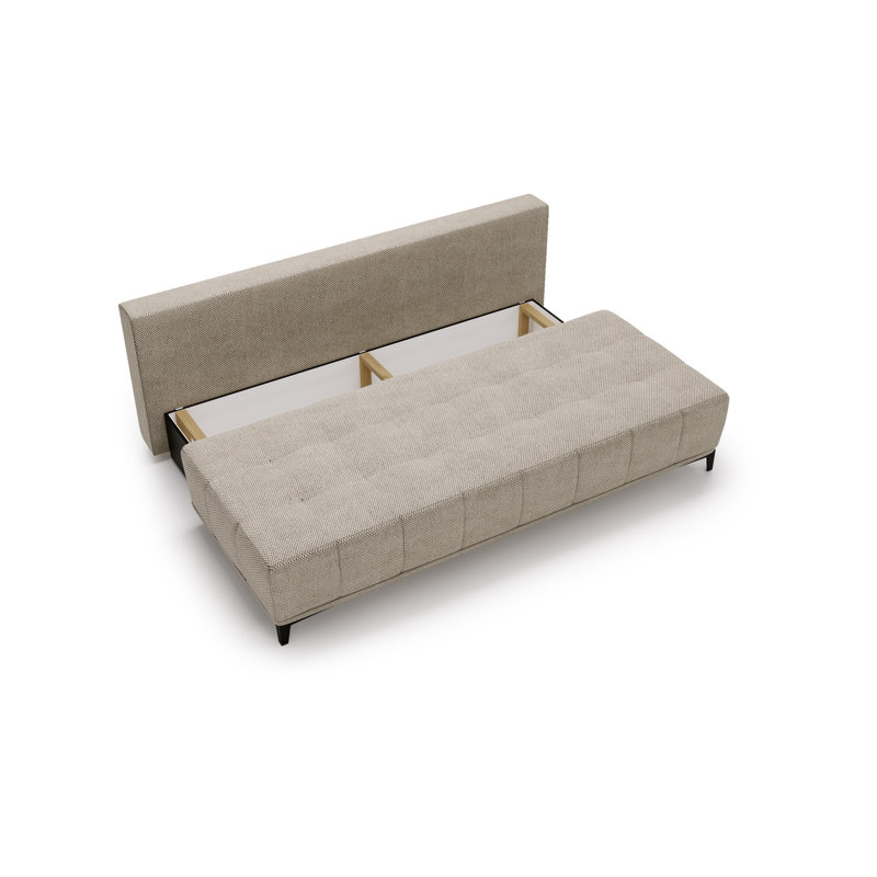 Tarell 2 Seater Sofa Bed, Tan