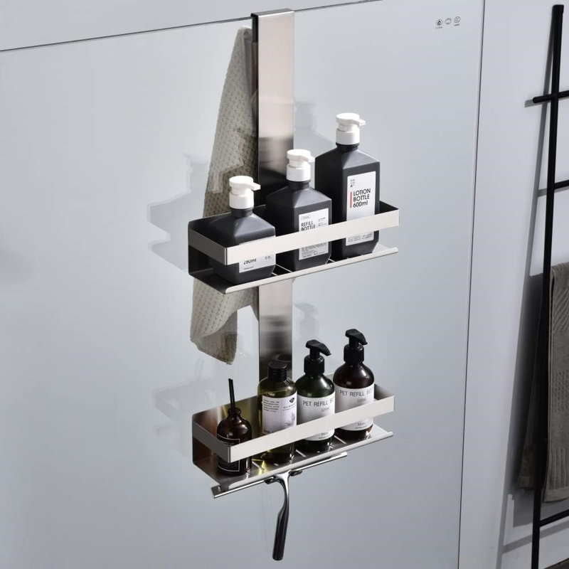Drill / Screw Stainless Steel Shower Caddy