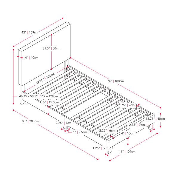 Dimensions du produit