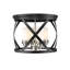 Plafonnier encastré tambour 4 lumières 15,75 po unique Bedias-1791863563