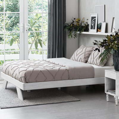 Burnley Platform Queen Size Bed by The Twillery Co.