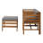 Acacia Patio Sofa with Cushions and Ottoman-977936984-1000791903
