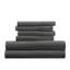 Ensemble de draps ultra-doux en microfibre brossée double 6 pièces - Pochette profonde, infroissable, literie résistante à la décoloration-863243150-863243133