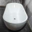 63'' x 29'' Freestanding Soaking Acrylic Bathtub