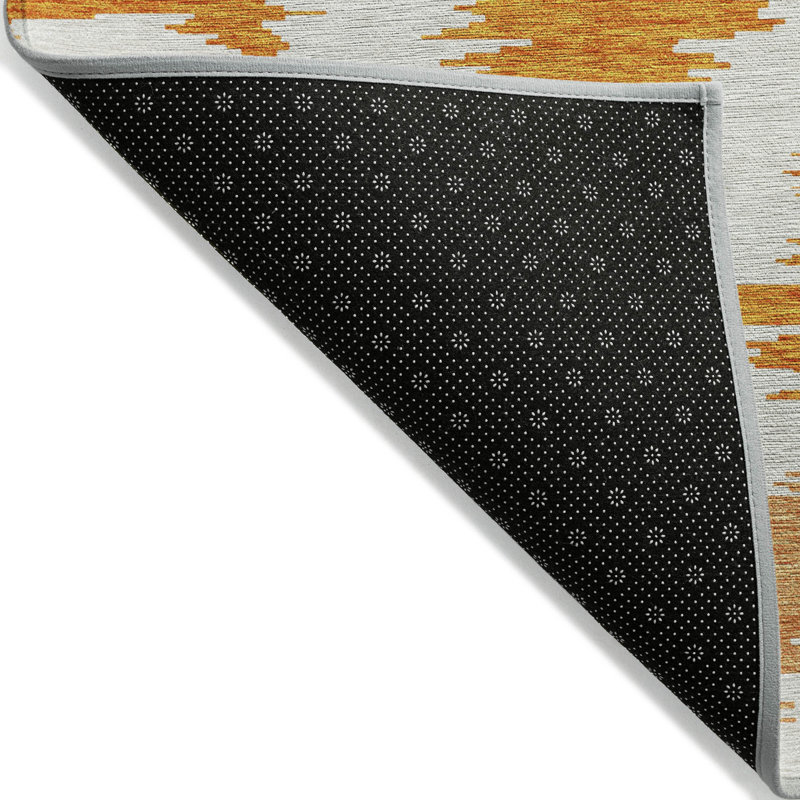 Tapis beige rond 8 po