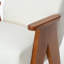 Tabouret de comptoir rembourré avec accoudoirs Kyajah-1931962082