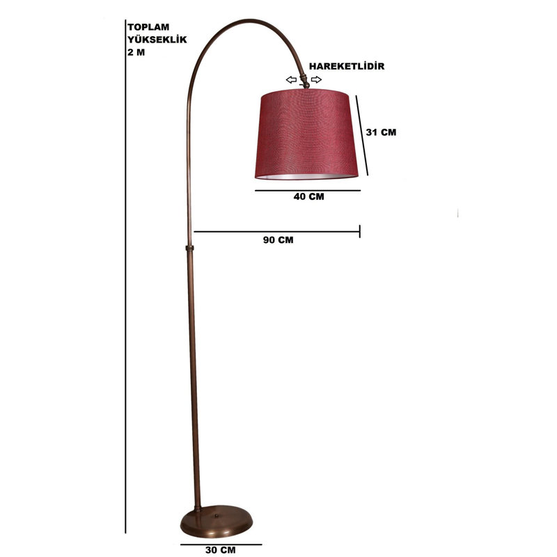 Lampe sur pied Luro