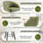 Swivel Upholstered Bar Stools with Back and Arms for Kitchen Island (Set of 4)-1885674167-1905999976-1885674166