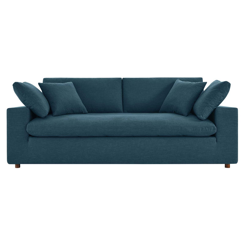 Canapé Commix, 100 % polyester azur