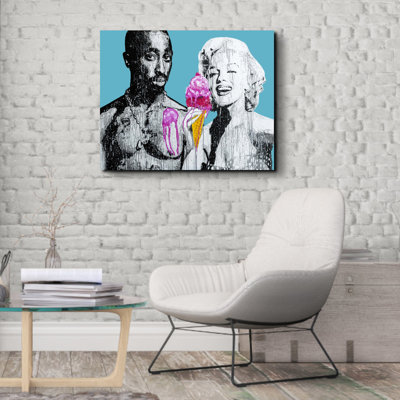 " Tupac Marilyn " by Pratiksha Muir