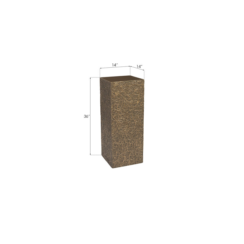 String Theory Square Pedestal Plant Stand