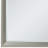 Zeno Silver 37.37 In. W X 37.37 In. H Modern Square Wood Framed Mirror