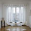 Heaton Linen Sheer Single Curtain Panel-45328433-45328439