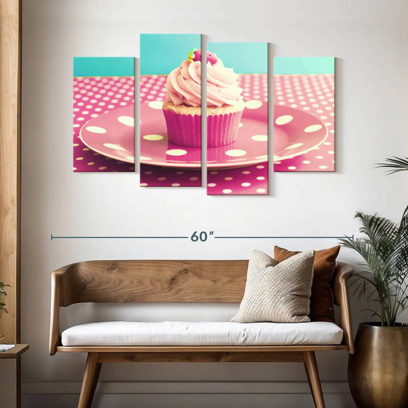 Yarlin Cupcake, 32" H x 52" W