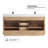 Cloverfield 72'' Double Bathroom Vanity with Cultured Marble Top-93496106-93496105