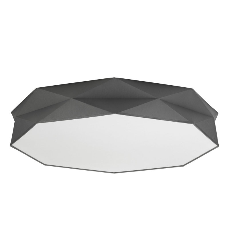 Lucien Flush Mount, Gray